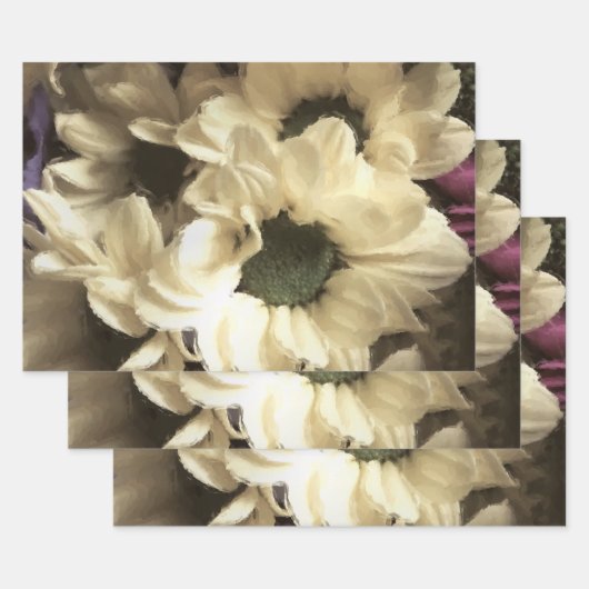 黄菊 ラッピングペーパーシート (セット)