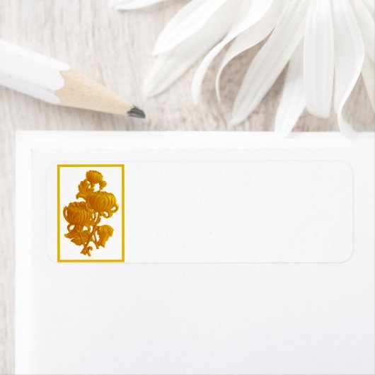 黄菊 ラベル (インサイチュ)