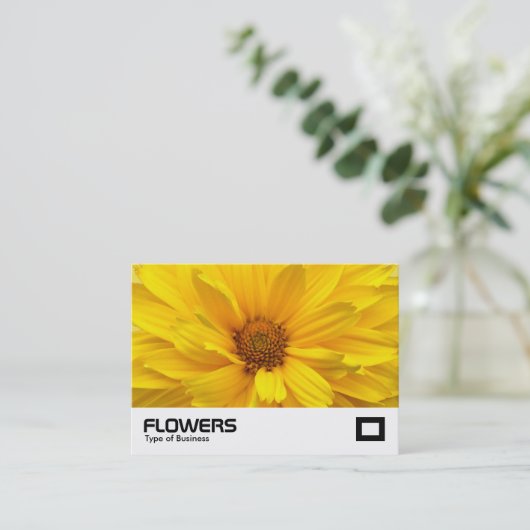 黄菊 名刺 (スタンド正面)