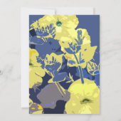 黄葉フローラダスティブルーアート結婚ズ2024 招待状 (裏面)