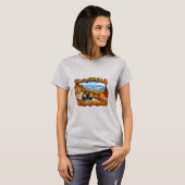黄葉狩りスモーキー・マウンテン Tシャツ (正面フル)