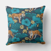 黄蓮池の虎 クッション (裏面)