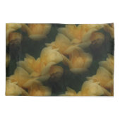 黄薔薇の花自然     枕カバー (裏面)