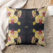 黄蘭の模様 クッション (ブランケット)