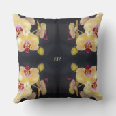 黄蘭の模様 クッション (裏面)