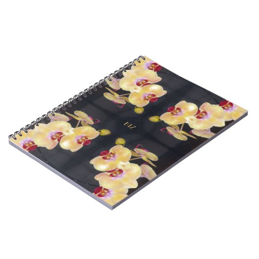 黄蘭の模様 ノートブック (左側)