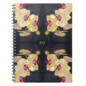 黄蘭の模様 ノートブック (正面)
