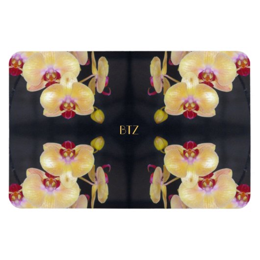 黄蘭の模様 マグネット (横)