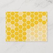 黄蜂蜜蜂いくつミツバチが推測する エンクロージャーカード (裏面)