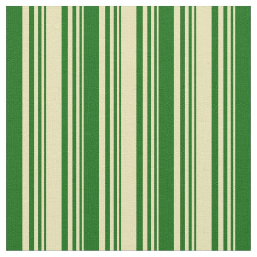 黄褐色と暗緑色の色のストライプ ファブリック (クローズアップ)