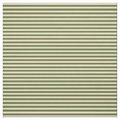 黄褐色と暗色のオリーブ緑の線/ストライプパターン ファブリック (見本)