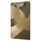 黄褐色と暗褐色の円形の砂嵐 クリップボード (左)