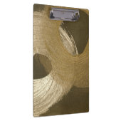 黄褐色と暗褐色の円形の砂嵐 クリップボード (右)