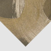 黄褐色と暗褐色の円形の砂嵐 薄葉紙 (詳細)