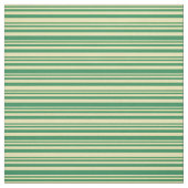 黄褐色と海緑のパターン ファブリック (見本)