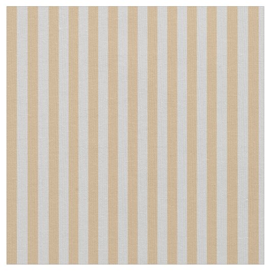 黄褐色と淡灰色の色のストライプ ファブリック (クローズアップ)