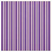 黄褐色と藍色の線 ファブリック (見本)