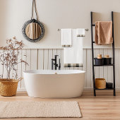 黄褐色と黒の格子縞 バスタオルセット