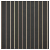 黄褐色と黒色のストライプ ファブリック (見本)