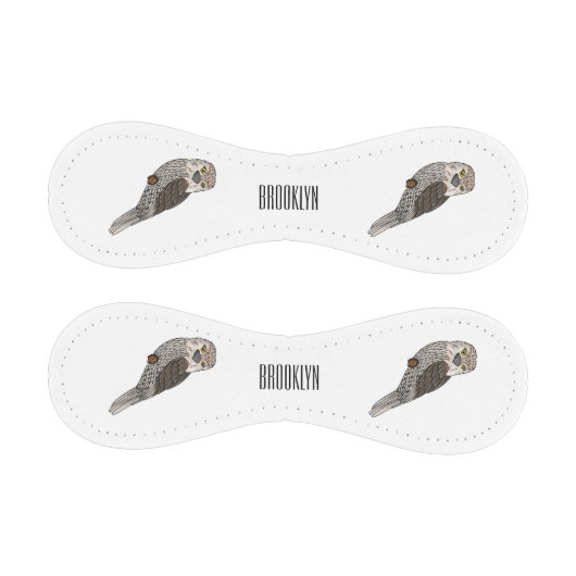 黄褐色のカエルの鳥の漫画イラストレーション 野球ボール (パネル)