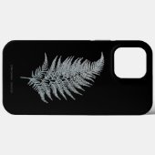 黄褐色のシダの葉、 Gymnogramma ochracea Case-Mate iPhoneケース (裏面 (横))