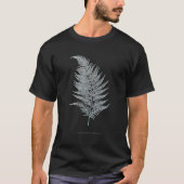 黄褐色のシダの葉、 Gymnogramma ochracea Tシャツ (正面)