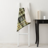 黄褐色のタータンチェック格子状。 シェルパブランケット (インサイチュ)