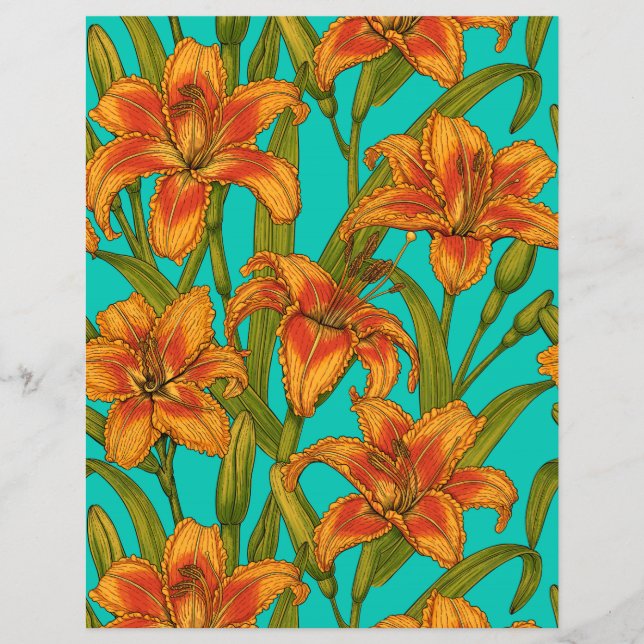 黄褐色の乾燥した花 (正面)