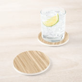 黄褐色の木目 コースター (側面)