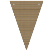 黄褐色の生地を表すクローズアップ画像 バンティングフラッグ (第2の旗)