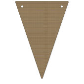 黄褐色の生地を表すクローズアップ画像 バンティングフラッグ (第1の旗)