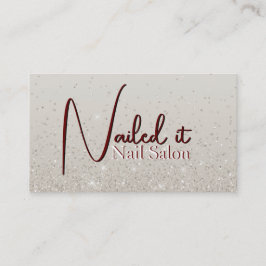 黄褐色の輝き 名刺