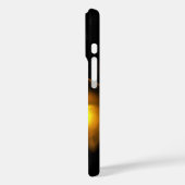 黄褐色ホワイトフラクタルバラ Case-Mate iPhoneケース (裏面 / 左)