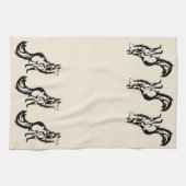 黄褐色 キッチンタオル (横)