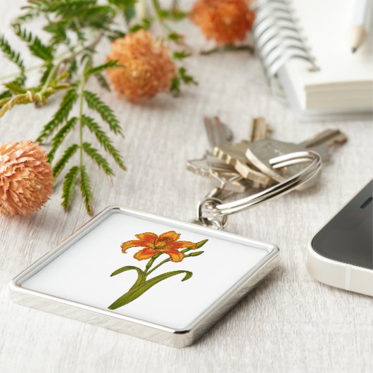 黄褐色 キーホルダー (側面)