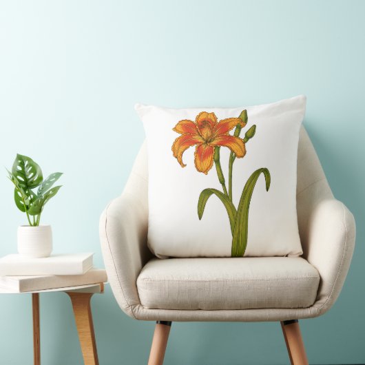 黄褐色 クッション (椅子)