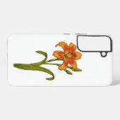 黄褐色 SAMSUNG GALAXYケース (裏面横)