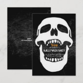 黄道の夜：忘れられないハロウィーンのソイレ 招待状 (正面/裏面)