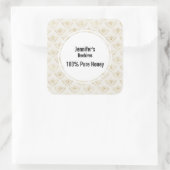 黄金ののまわりにと王冠の蜂蜜 スクエアシール (バッグ)