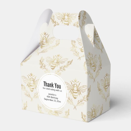 黄金ののまわりに（クラウン付き） フェイバーボックス (正面サイド)