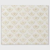 黄金ののまわりに（クラウン付き） ラッピングペーパー (フラット)