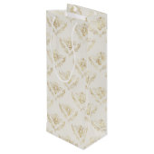 黄金ののまわりに（クラウン付き） ワインギフトバッグ (裏面アングル)