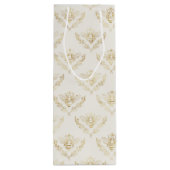 黄金ののまわりに（クラウン付き） ワインギフトバッグ (裏面)