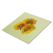 黄金のひまわり タイル (側面)