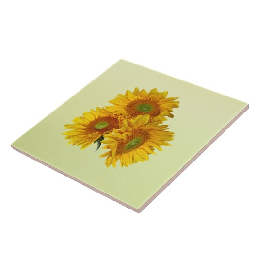 黄金のひまわり タイル (側面)