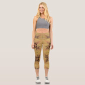 黄金のもつれ カプリレギンス (正面)