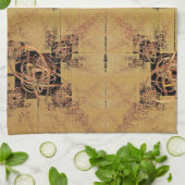 黄金のもつれ キッチンタオル (折り畳み)