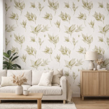 黄金のエレガント色調のミニマリズムの葉