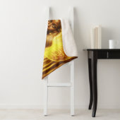 黄金のオーラを持つエテ白熱［赤熱］光を放つリアの妖精の王女 シェルパブランケット (インサイチュ)