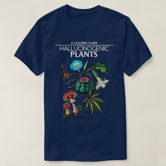 黄金のガイド幻覚性の植物(2) Tシャツ (デザイン正面)